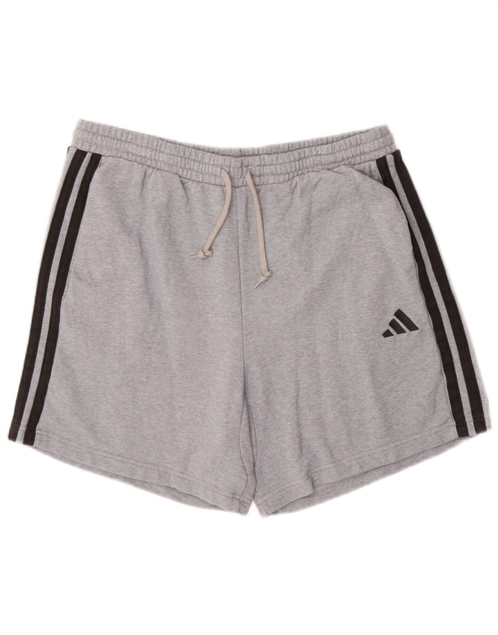 Мужские спортивные шорты ADIDAS XL, серый хлопок