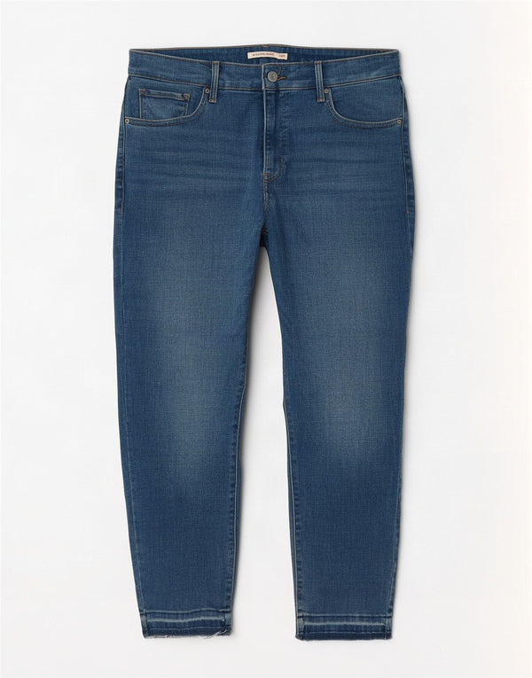 Женские джинсы скинни Levi's 311 с завышенной талией США 18 2XL W36 L28 Синие