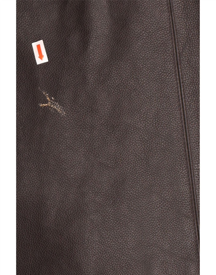 Мужская куртка-гонщик с графическим рисунком DAINESE, размер 54, большая черная кожа с цветными блоками