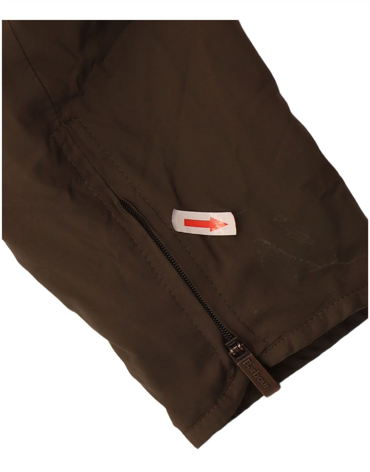 Женская куртка Barbour UK 14, большой цвет хаки, полиамид