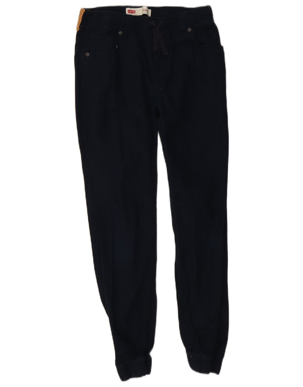 Повседневные брюки для бега Levi's для мальчиков 12–13 лет, большие W28 L27, темно-синие