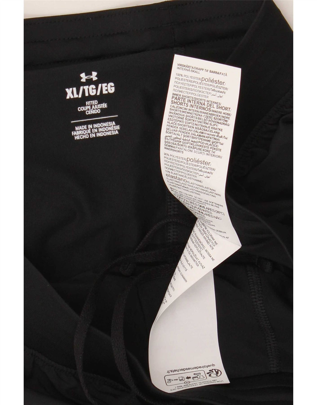 Мужские спортивные шорты Under Armour XL, черный полиэстер