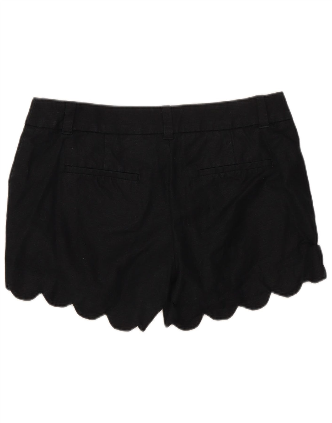 Женские шорты чинос J. Crew US 2 XS W30, черные льняные шорты