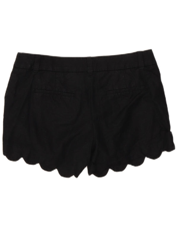 Женские шорты чинос J. Crew US 2 XS W30, черные льняные шорты