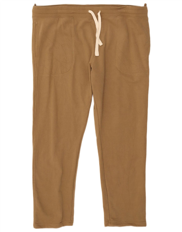 Мужские спортивные брюки Marks & Spencer 2XL бежевые, хлопок
