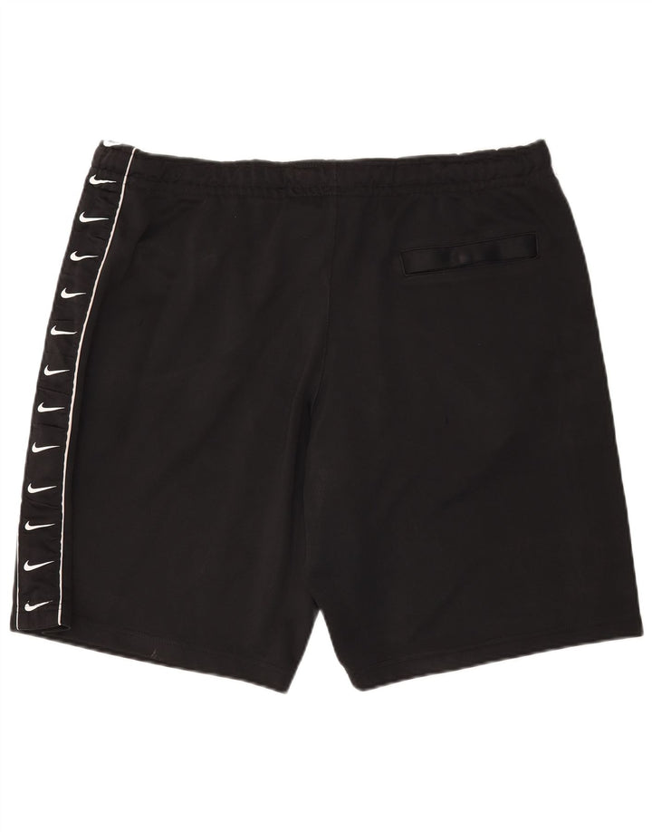 NIKE Mens Graphic Sport Shorts 2XL Black Polyester