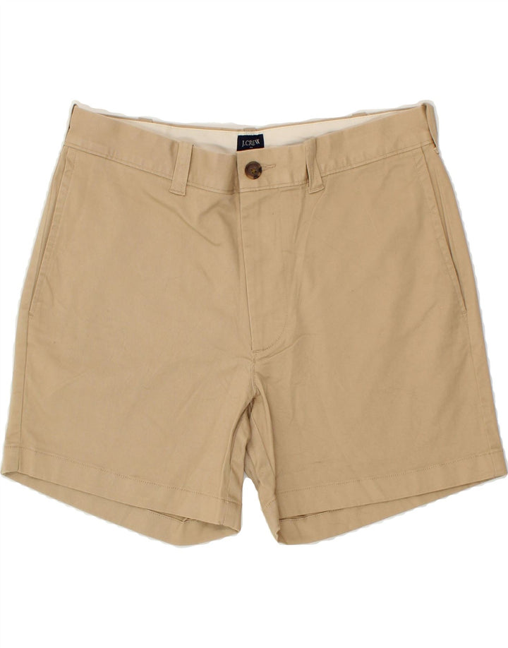 J. CREW Womens Chino Shorts W30 Medium Beige Cotton Vintage J. Crew and Second-Hand J. Crew from Messina Hembry 