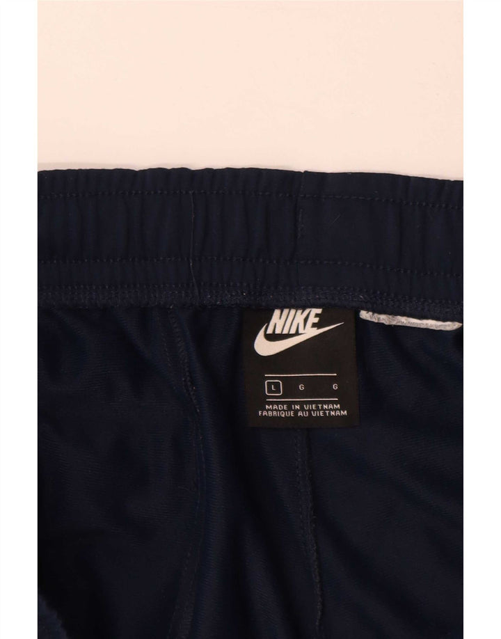 Мужские спортивные брюки Nike, большие темно-синие брюки для бега