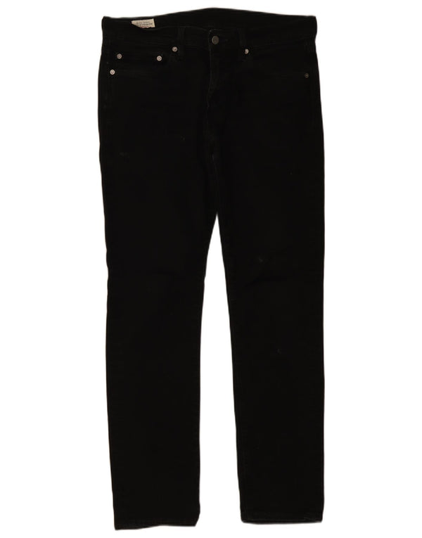 Мужские джинсы Levi's Slim 511 W32 L32, черный хлопок
