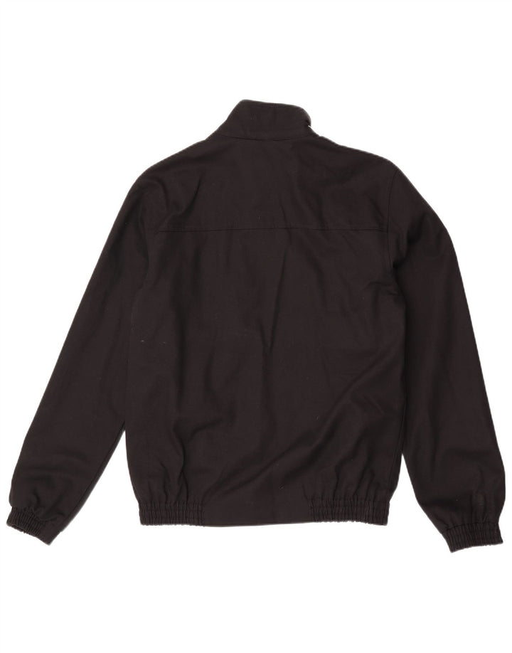 Мужская куртка-бомбер Lyle & Scott UK 36, маленькая, черный, хлопок