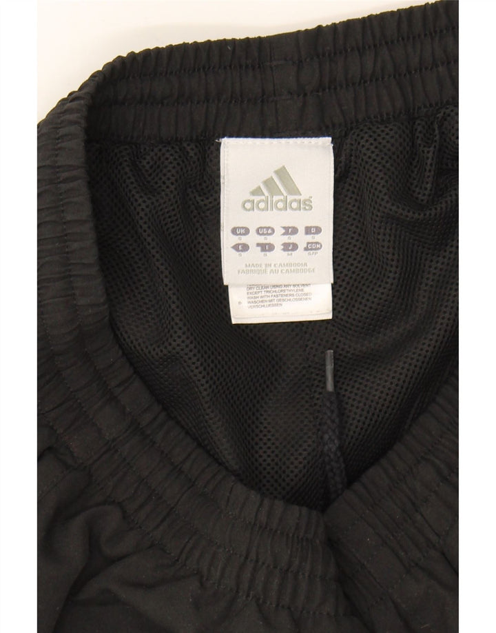ADIDAS Mens Tracksuit Trousers Joggers Small  Black Polyester Vintage Adidas and Second-Hand Adidas from Messina Hembry 