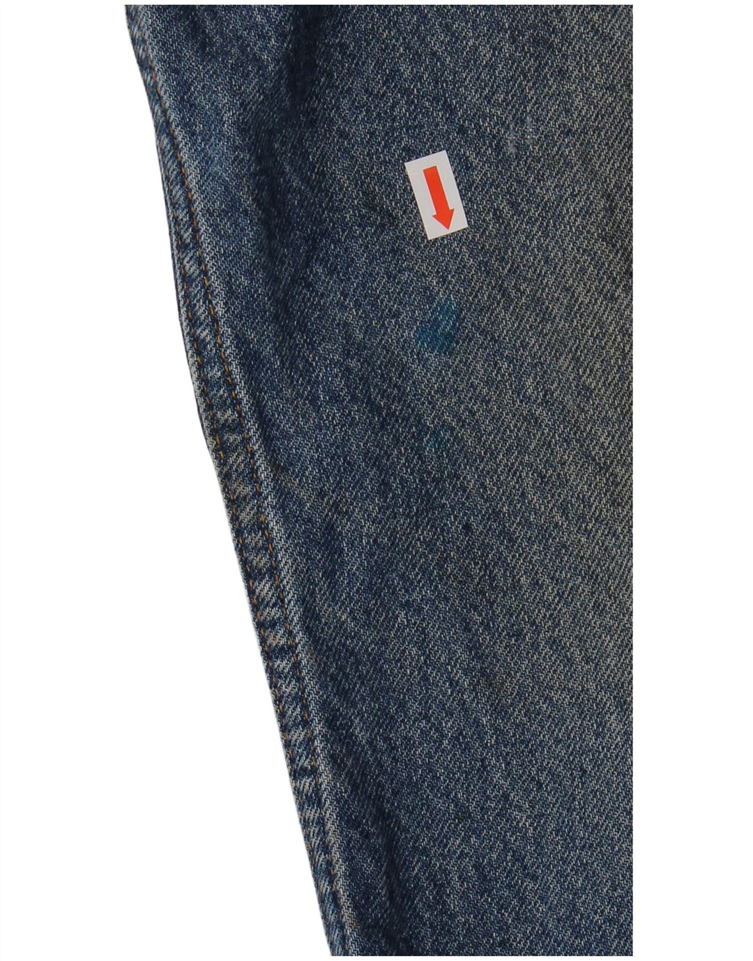 Мужские прямые джинсы LEVI'S 505 W31 L30 синие, хлопок