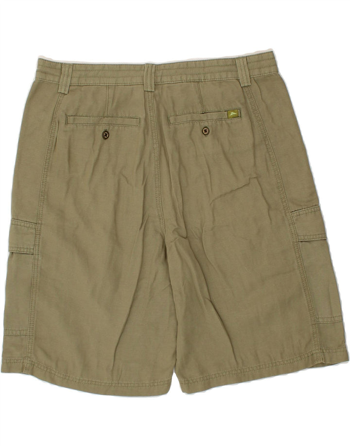 Мужские шорты карго свободного кроя TOMMY BAHAMA W33, средний хаки, тенсел