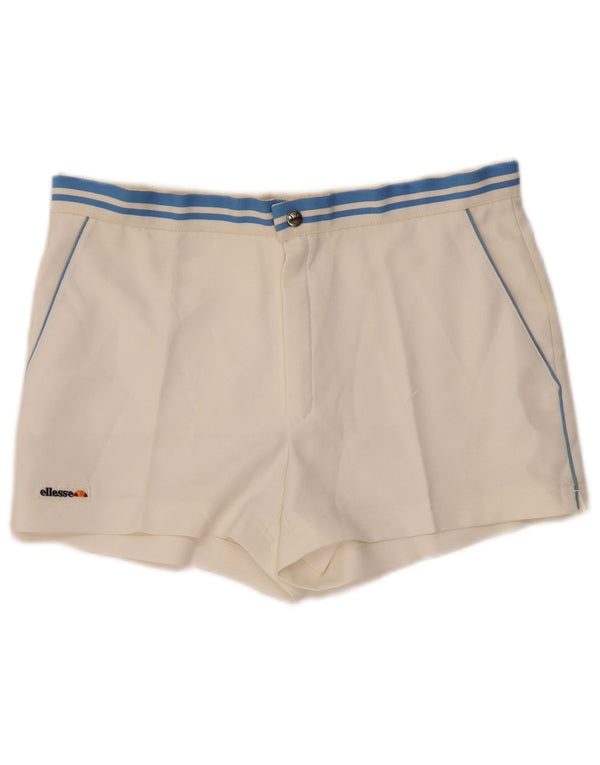 ELLESSE Мужские шорты чинос IT 52 XL W36 Белые в полоску
