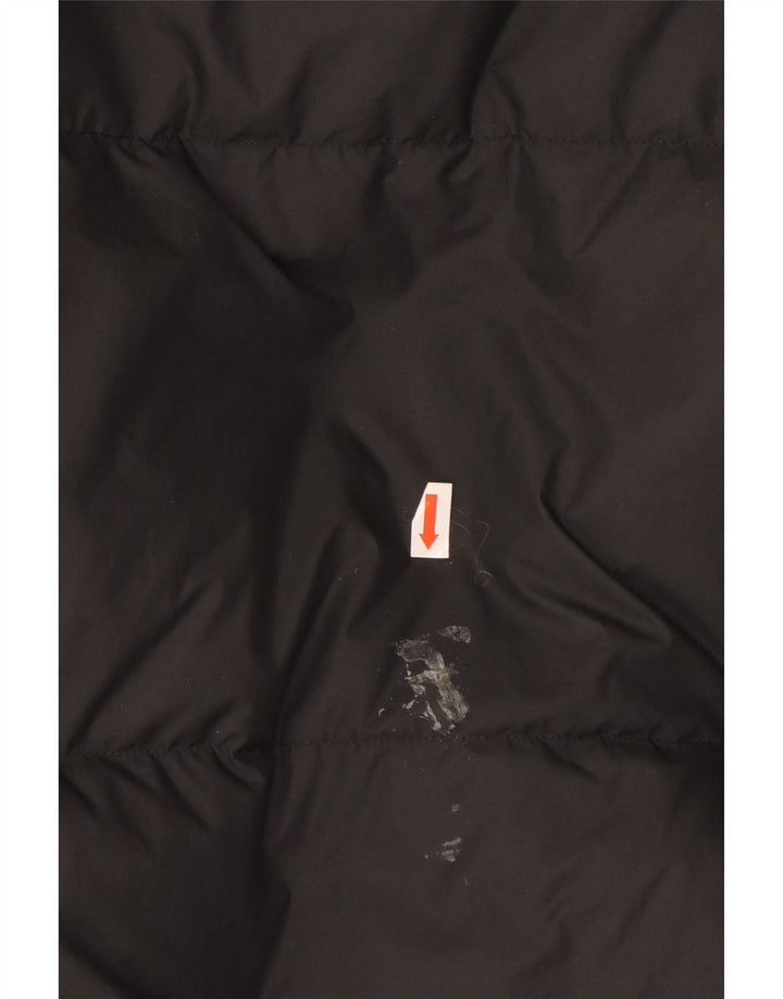 Мужская утепленная куртка с капюшоном Nike UK 40, большая черная полиэстер