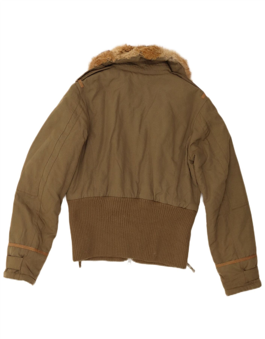 Женский утепленный жилет Woolrich в стиле милитари, Великобритания, 10 маленьких размеров, зеленый нейлон