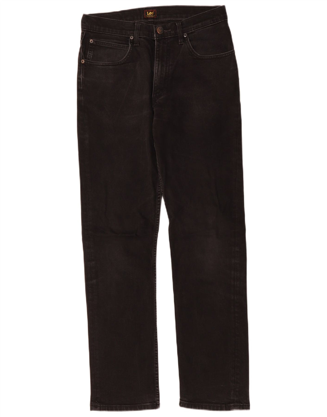 Мужские прямые джинсы Lee Brooklyn W30 L32, черный хлопок