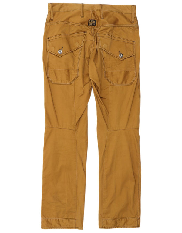 G-Star Mens Tapered Cargo Trousers W30 L32 Brown Cotton