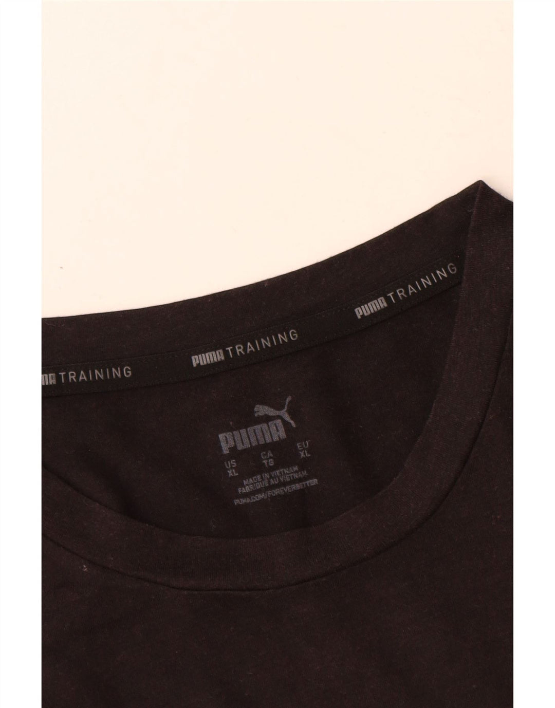 Женская футболка с рисунком Puma Top UK 18 XL, черный полиэстер