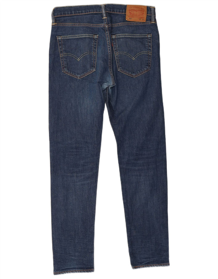 Мужские зауженные джинсы Levi's 512 W32 L29 синие