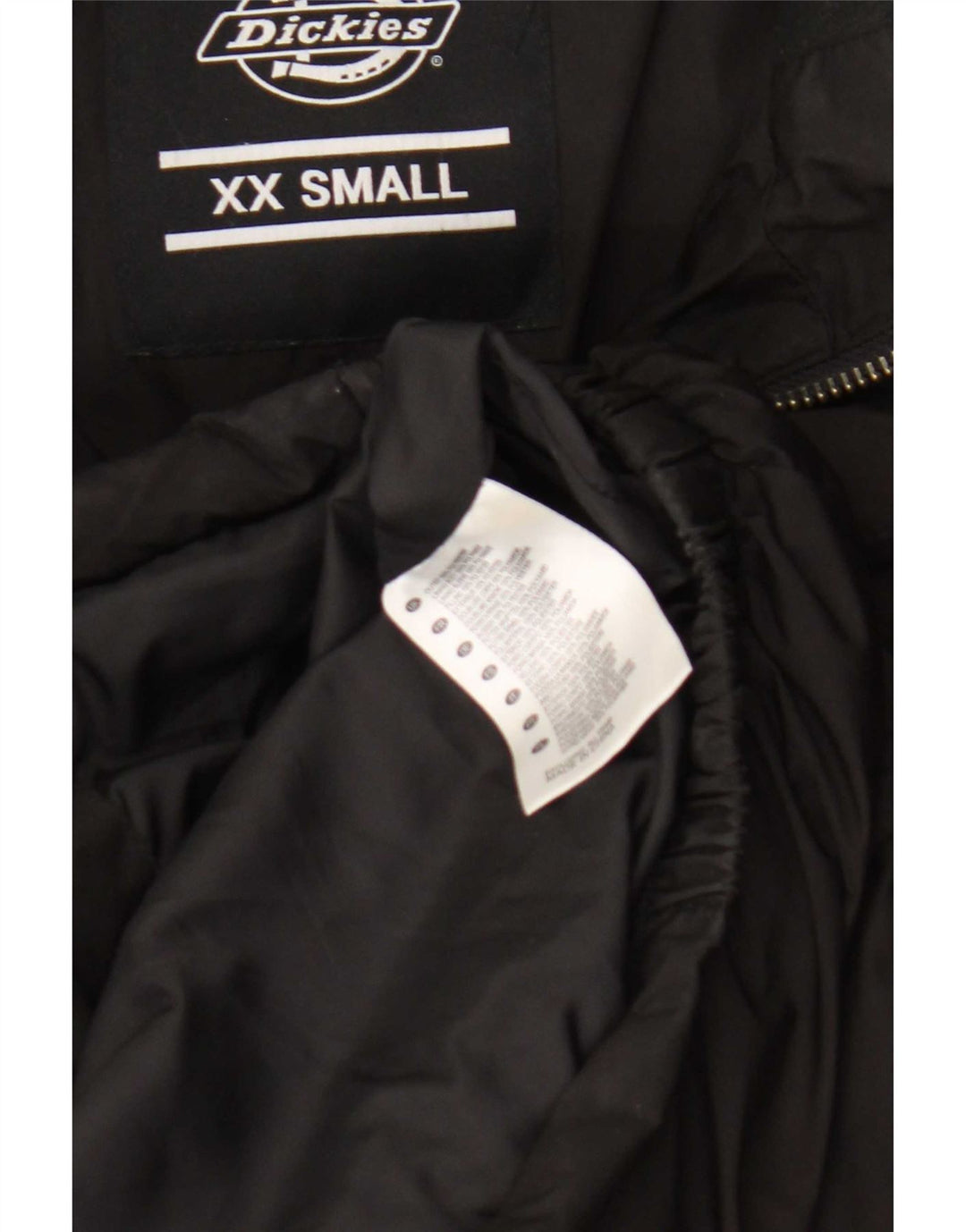 Мужская стеганая куртка свободного покроя Dickies UK 34 XS, черный полиэстер