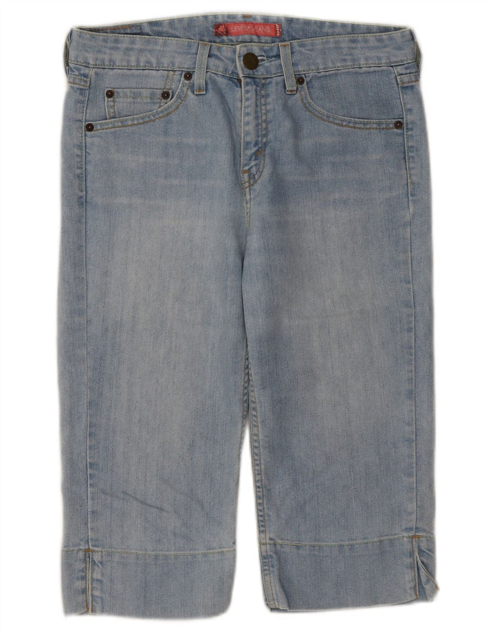 Женские джинсовые шорты-бермуды Levi's US 9 Medium W32 Blue Ramie