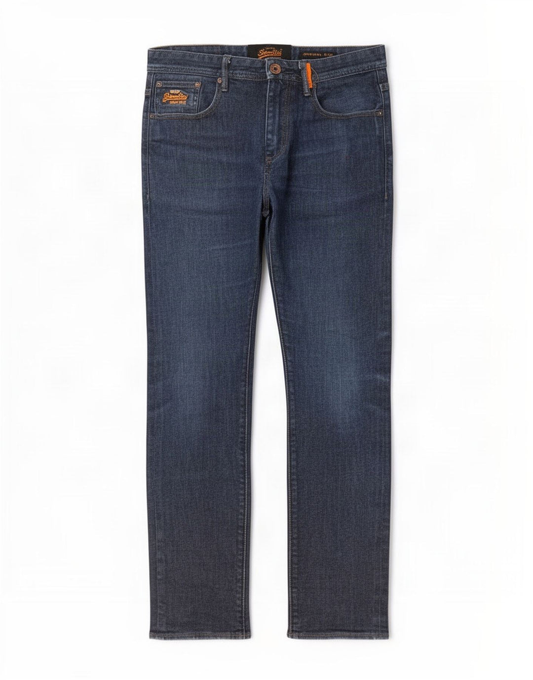 Мужские узкие джинсы Superdry W32 L30, синий хлопок