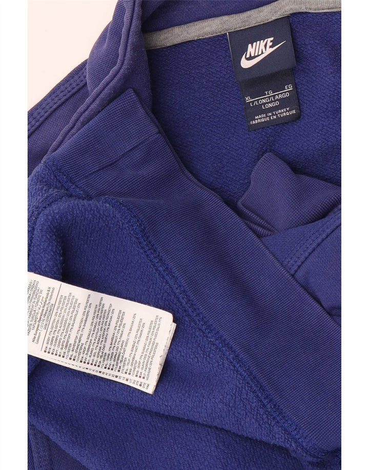 Мужская спортивная куртка Nike XL, синий хлопок
