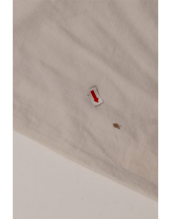 Мужская футболка с рисунком LEVI'S, большой хлопковый топ белого цвета