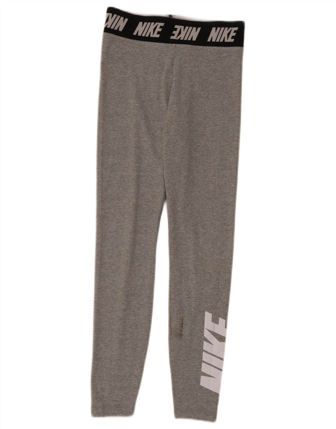 Женские леггинсы с рисунком Nike UK 10, маленькие серые хлопковые
