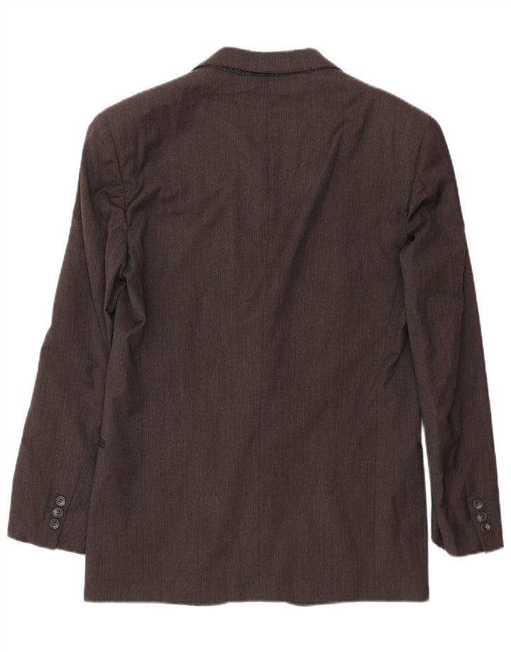 VALENTINO Мужской пиджак на 2 пуговицах IT 46, маленький серый из натуральной шерсти