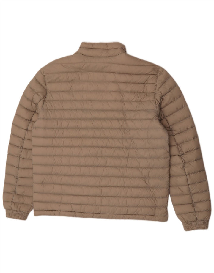 Мужская стеганая куртка Tommy Hilfiger UK 40, большая, бежевая, полиамид