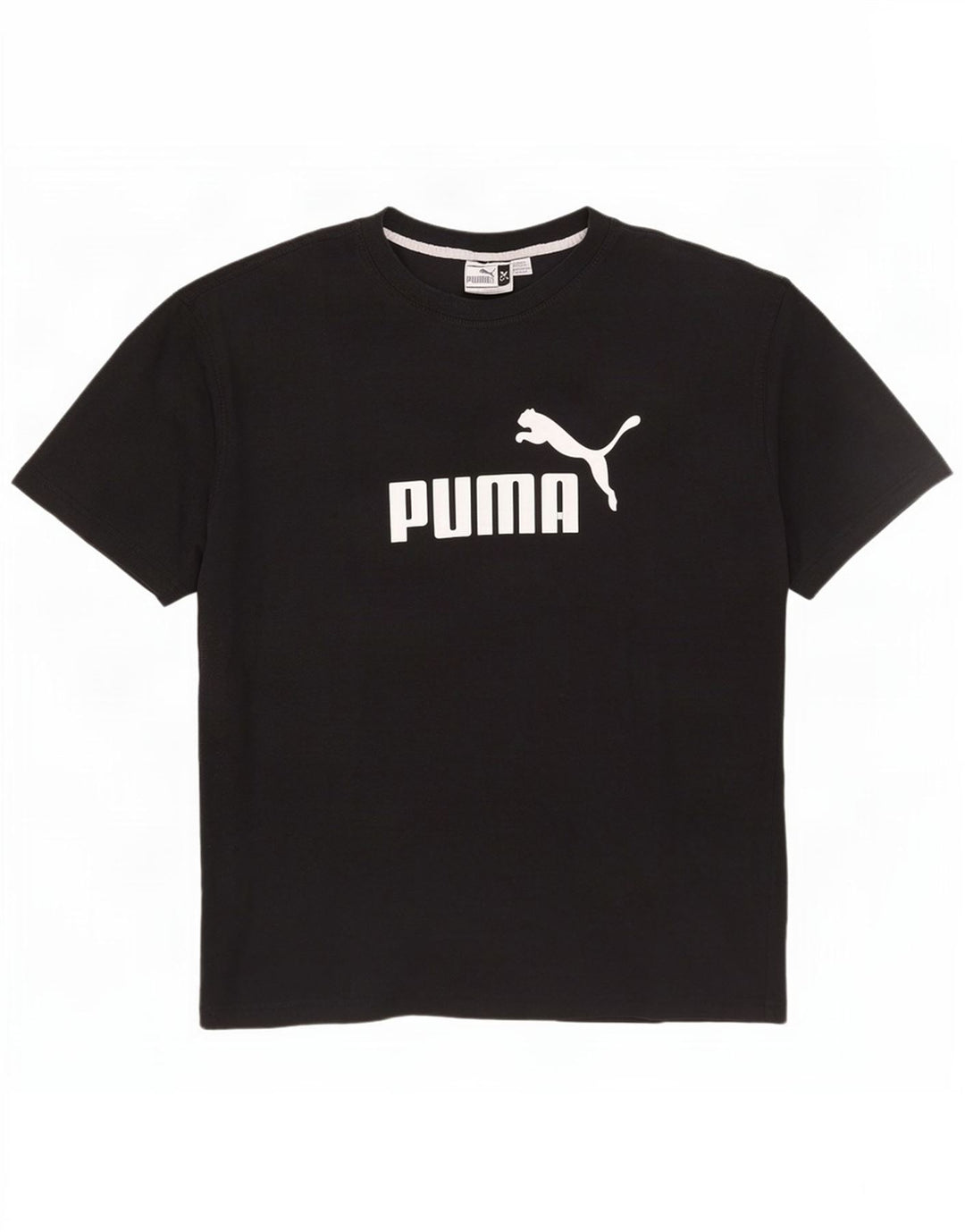 Мужская футболка с рисунком Puma XL, черный хлопок