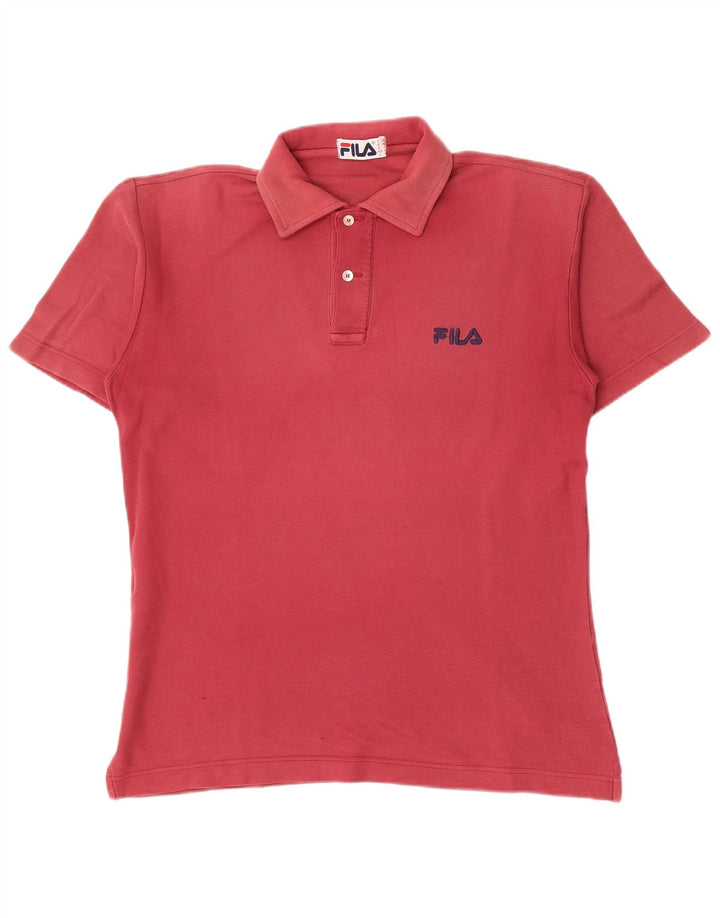 Рубашка Поло Мужская Fila IT 46 Маленькая Красная