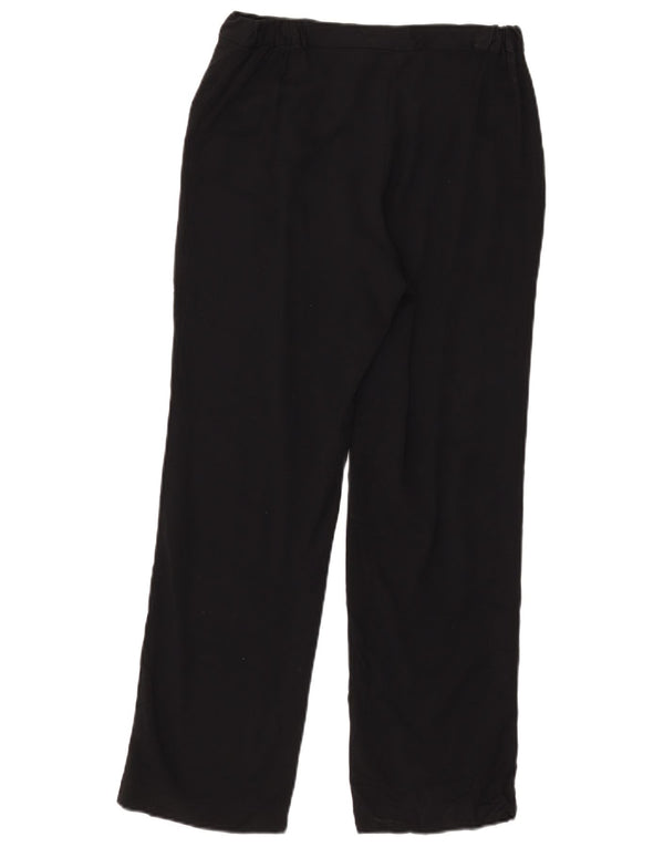 Женские прямые повседневные брюки Marks & Spencer W29 L28 черные из вискозы