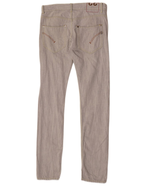 Dondup Женские зауженные джинсы Sam Slim Fit W32 L34 Серые хлопковые