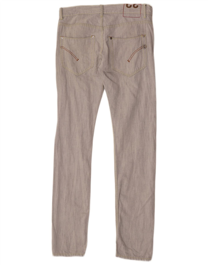 Dondup Женские зауженные джинсы Sam Slim Fit W32 L34 Серые хлопковые