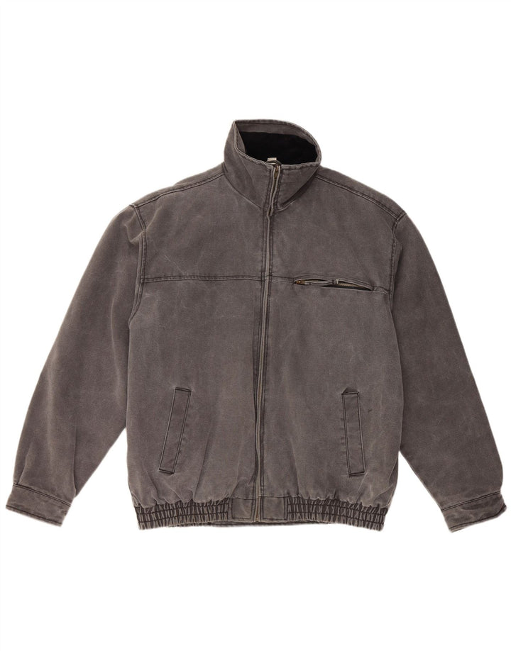 Мужская куртка-бомбер JACQUES LORANT UK 44 2XL Серый хлопок