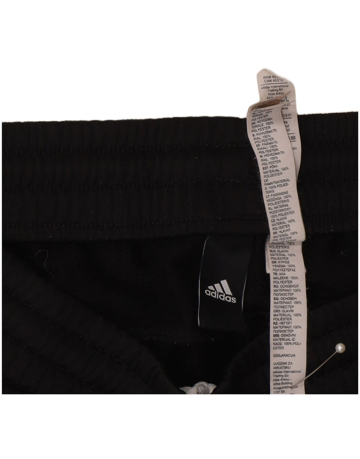 Женские спортивные брюки Adidas UK 12/14, средний черный полиэстер