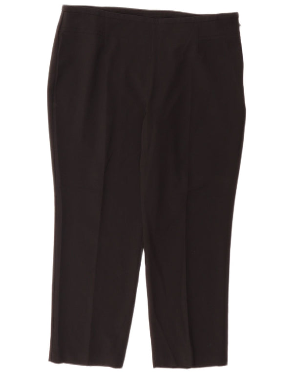 Женские повседневные брюки Marks & Spencer UK 18 XL W38 L27 Черный