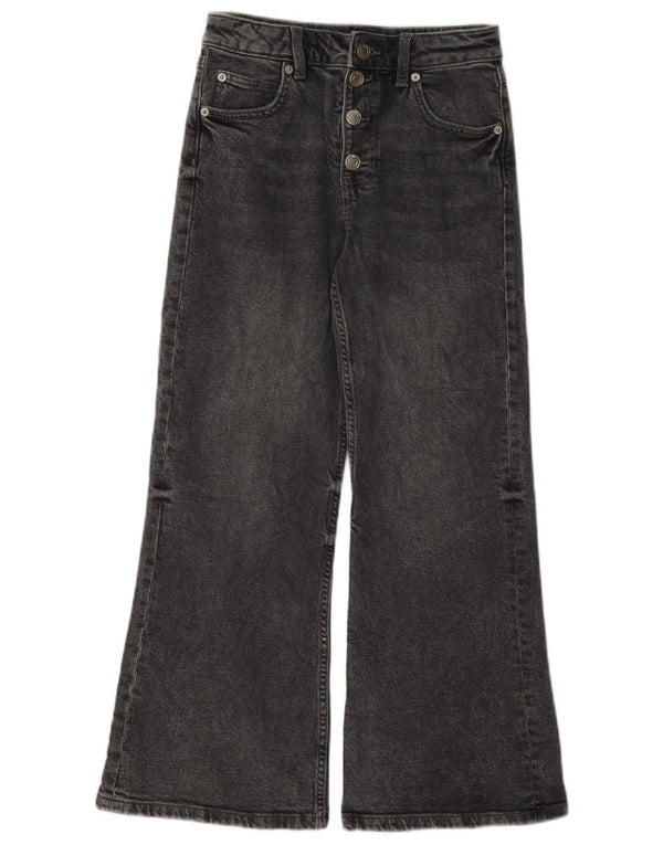 Расклешенные джинсы Zara для девочек 9–10 лет W24 L25 Серые