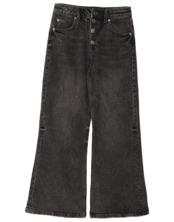 Расклешенные джинсы Zara для девочек 9–10 лет W24 L25 Серые