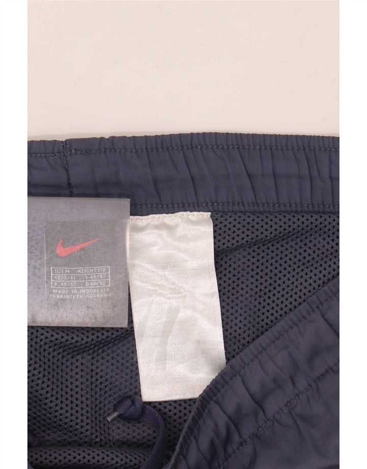 Мужские шорты для плавания Nike UK 39/41, средний темно-синий, полиэстер с цветными блоками