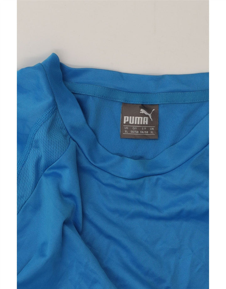 Женская футболка PUMA Top UK 18 XL Синяя