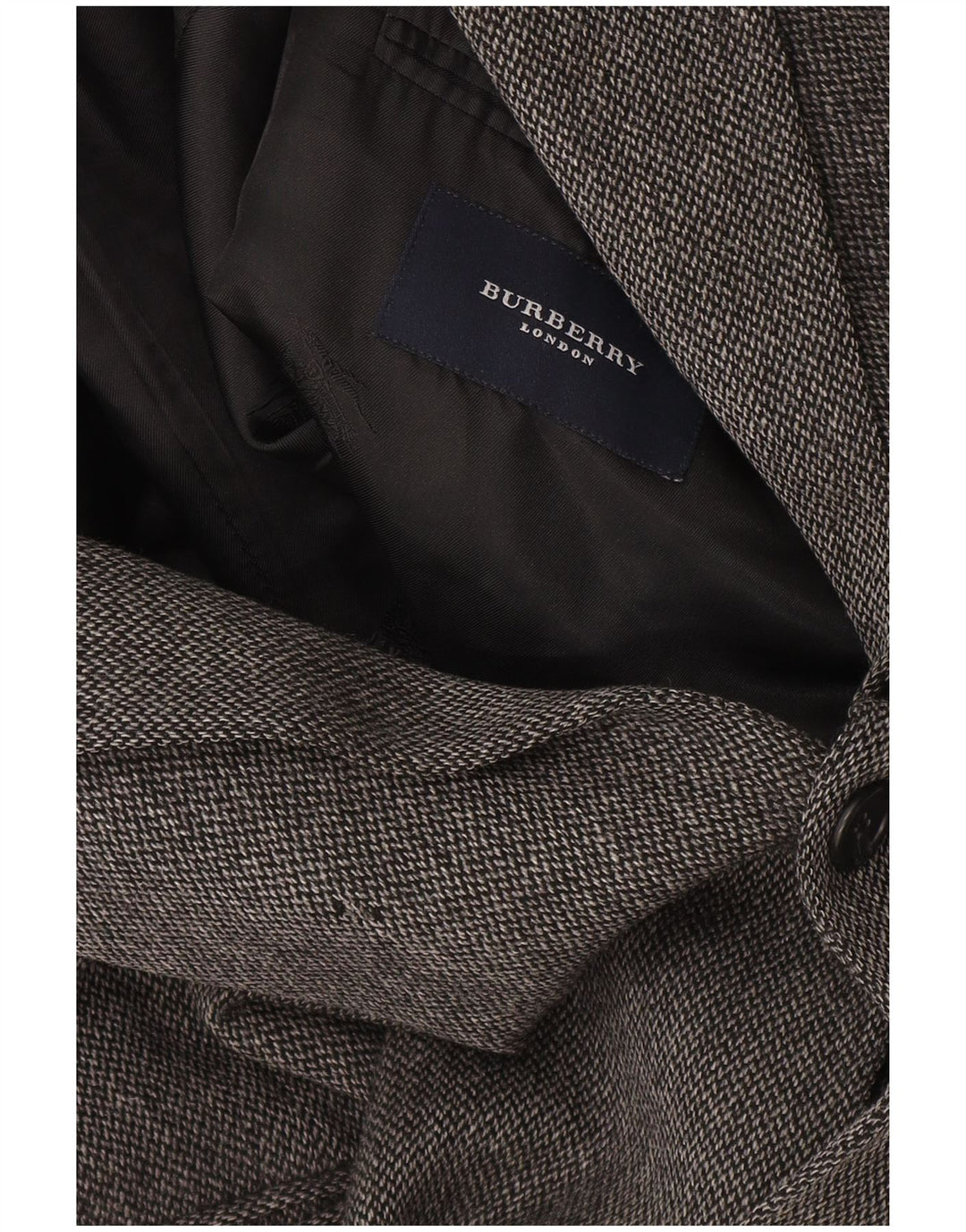 BURBERRY Мужской пиджак на двух пуговицах UK 42 XL Серый