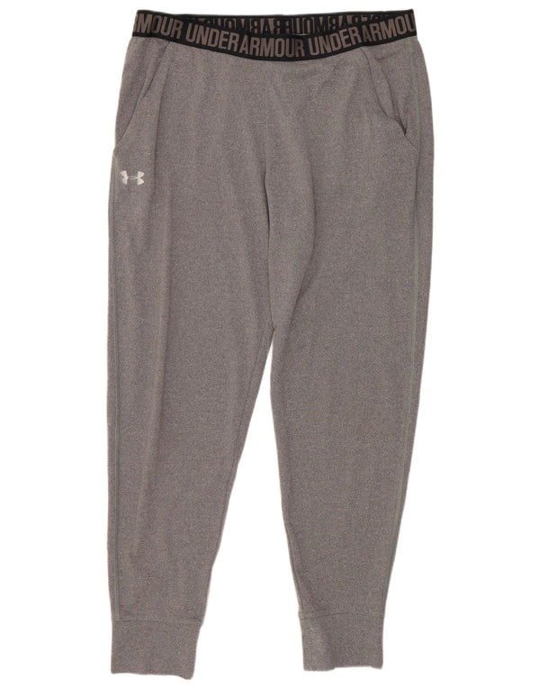 Мужские спортивные брюки Under Armour Heat Gear, брюки для бега, маленькие серые