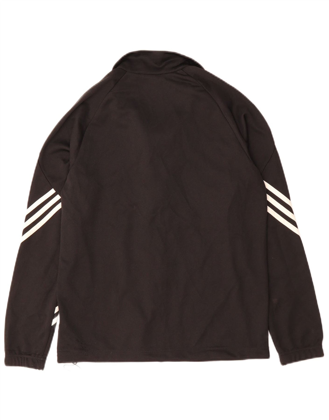 Спортивный костюм Adidas Climalite для мальчиков, верхняя куртка 13-14 лет, черный полиэстер