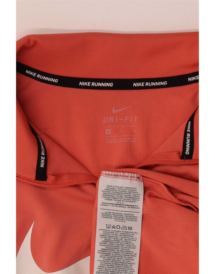 Женский спортивный костюм-пуловер с графическим рисунком Nike Dri Fit UK 16, большой розовый