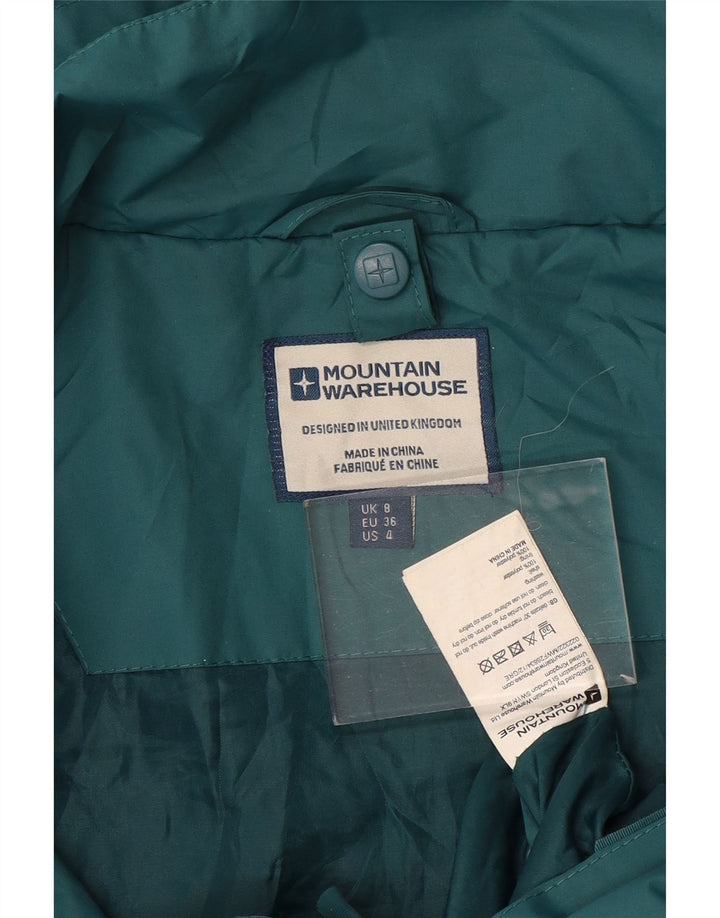 Женская ветровка большого размера Mountain Warehouse UK 8, маленькая зеленая