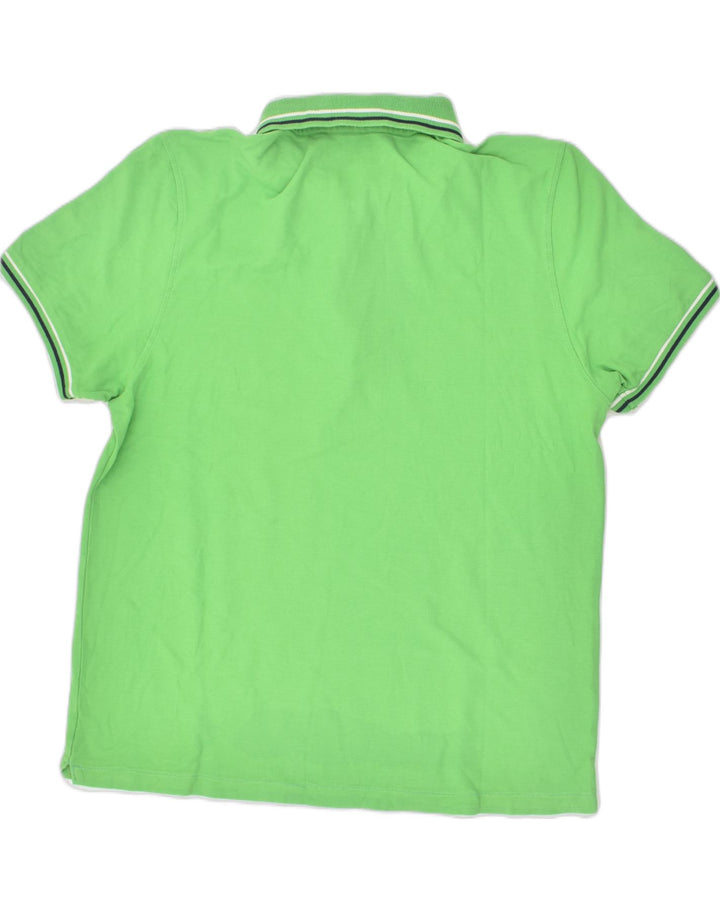 LOTTO Mens Polo Shirt XL Green Cotton | Vintage Lotto | Thrift | Second-Hand Lotto | Used Clothing | Messina Hembry 